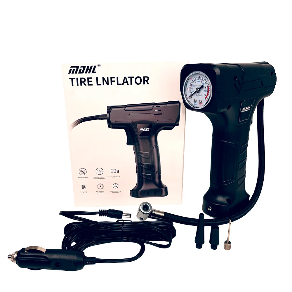 Dual-Tone Luftkompressor med LED Vivid