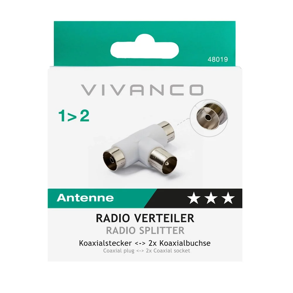 Festertema Radioadapter Treport M/F-F - Snow