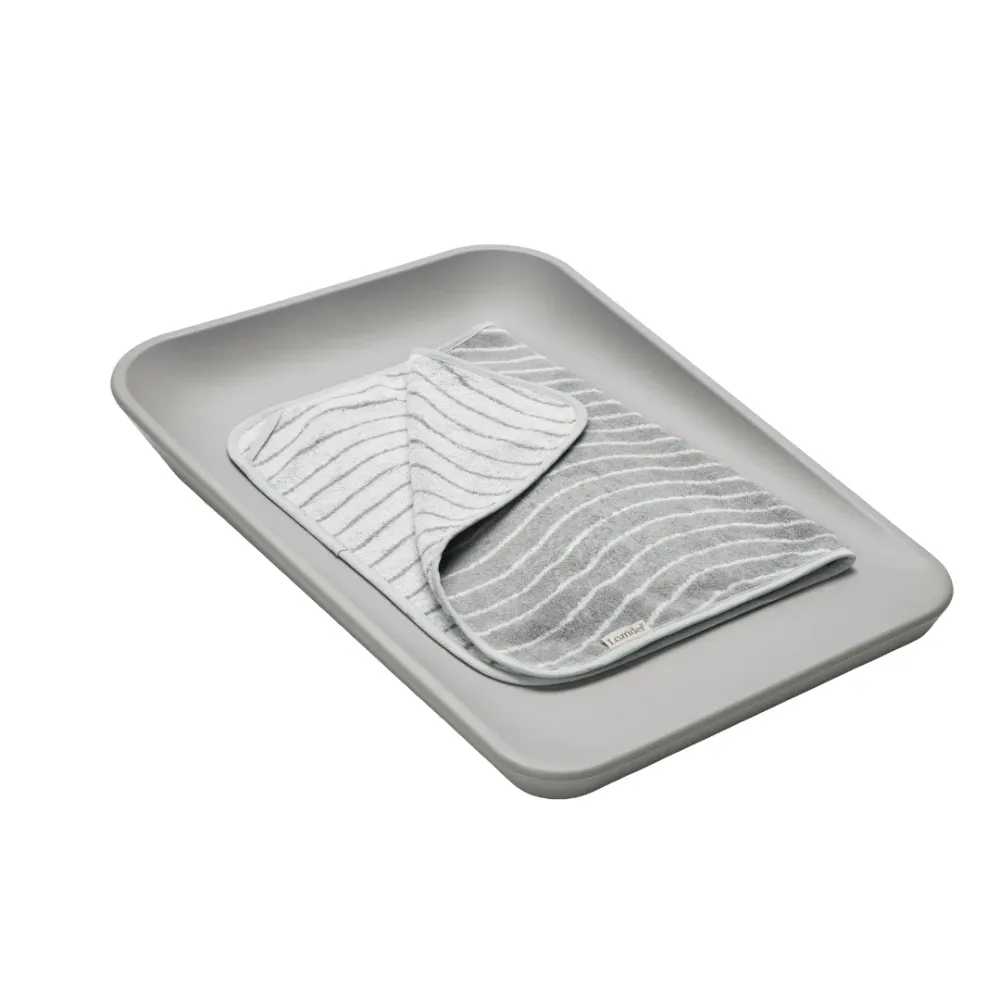 Leander Topper til puslepude, Woodland - Chilled Grey