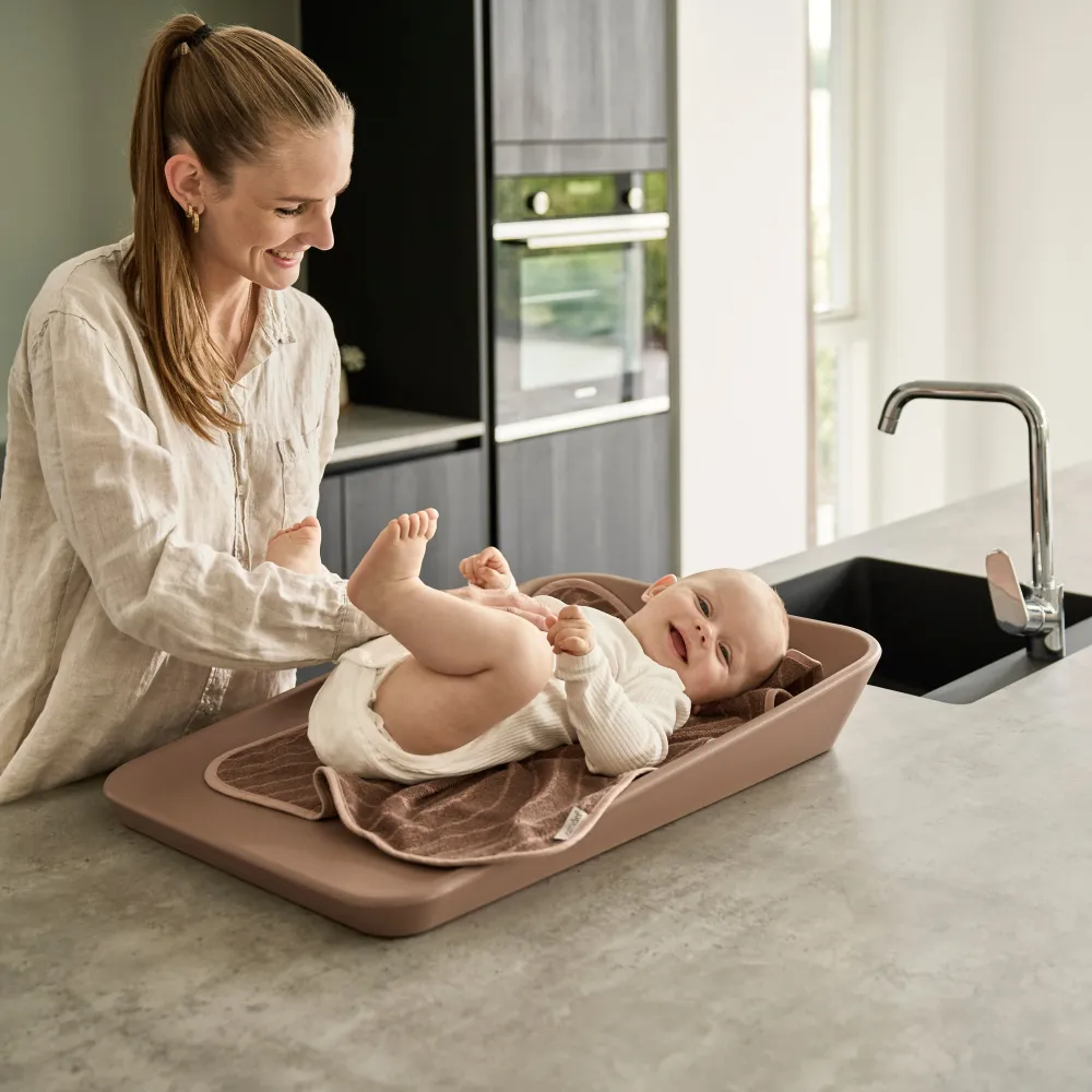 Leander Topper til puslepude, Woodland - Clay