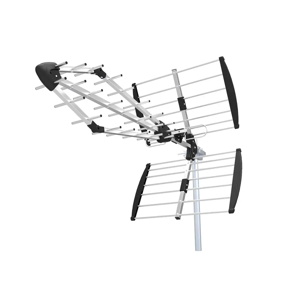 Nedis - Udendørs antenne | UHF | Modtagelsesområde: ≥50 km | LTE700 | Forstærkning: 13.5 dB | 75 Ohm | Antennelængde: 1085...
