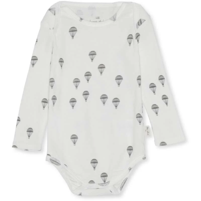Konges Sløjd Langærmet body GOTS - PARACHUTE