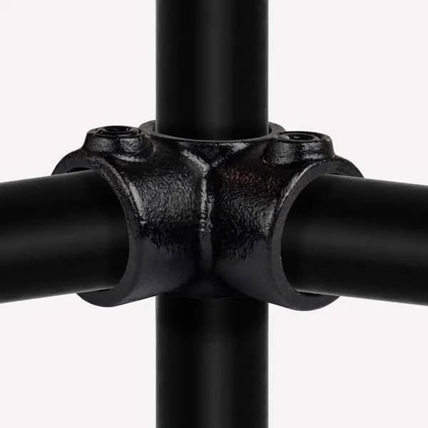 3-vejs hjørne (90°), Clarrods Black - CL116-B