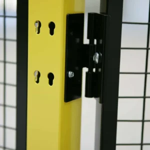 Vinkelbeslag 0-180°. Hjørnebeslag til X-guard gittersektioner
