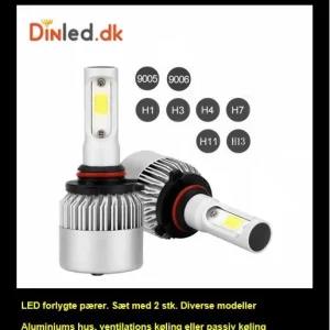 Blackout LED forlygtepærer 9005