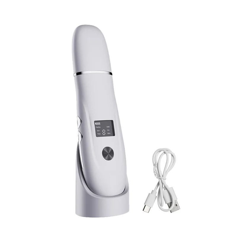 Ultrasonic Facial Exfoliator | Digital LED Display EMS Technology