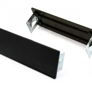 Universal 1-DIN Dækplade (Easy Clip-On)