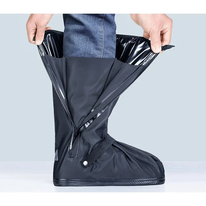 Waterproof Overshoes | Durable Rain Boot Covers Anti-Slip Sole S