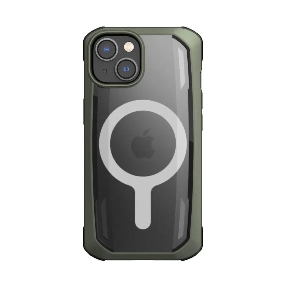 Raptic X-Doria Stable Case iPhone 14 Plus MagSafe armored cover green