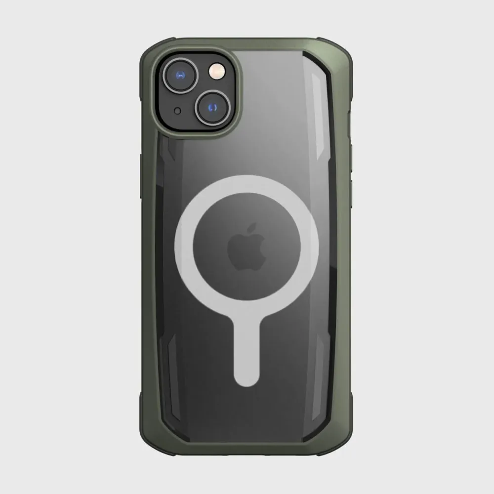 Raptic X-Doria Stable Case iPhone 14 Plus MagSafe armored cover green