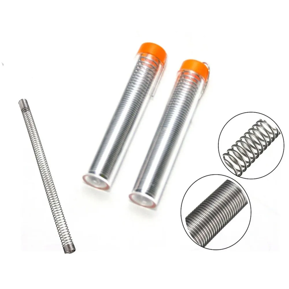 2 X 20G 0,8MM loddetrådsrør Tin blyflux dækket elektrisk lodning DIY