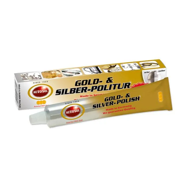 Autosol Gold- & Quicksilver Polish Tub 75ml