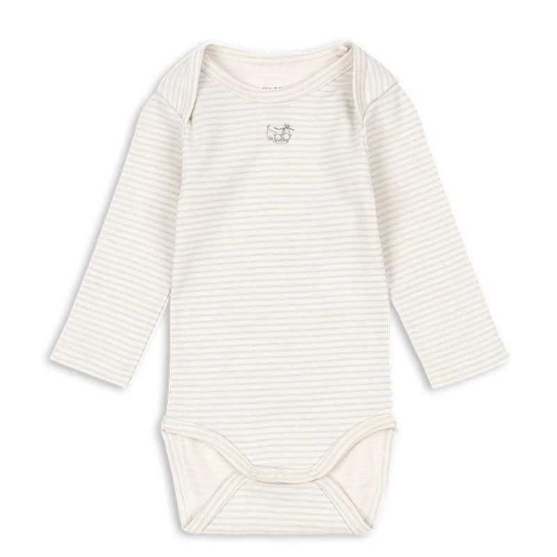 Fanga Fontana Fio Body - Langærmet - Stripe - OCS - Tea Stripe Graphite Dawn 3m