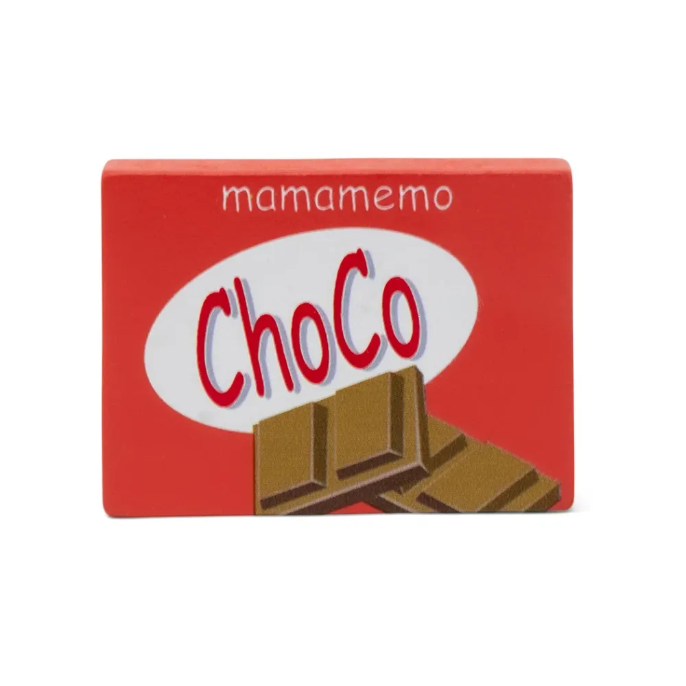 Mamamemo Chokoladebar i træ