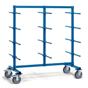 Aflæggervogn - dual - PVC beskyttelse 1200 mm