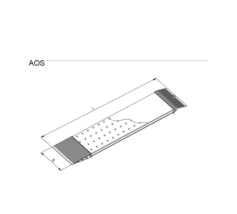 Altec AOS 300 Læssekinner 2975 mm - 510 kg