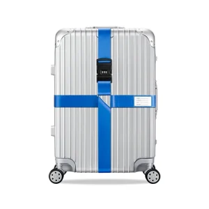 Bagagerem m. kodelås - Exclusive - Blå - Travel-tech™