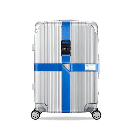 Bagagerem m. kodelås - Exclusive - Blå - Travel-tech™