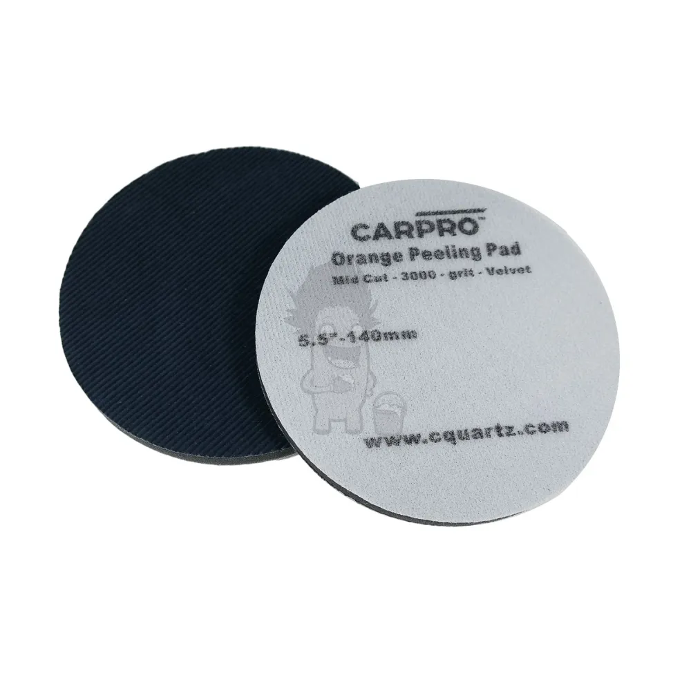 CarPro Velvety Orange Peel Pad (135 mm)