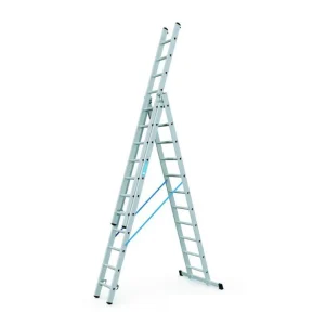 3 delt kombi stige prof - 3 x 11 trin - 7200H mm - Zarges