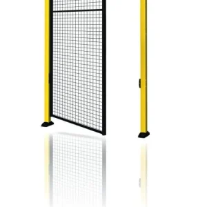 Enkeldør beslagpakke med overligger max. B 1500 mm
