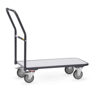 ESD vogne med skubbebøjle - 1000 x 700 mm - 300 kg