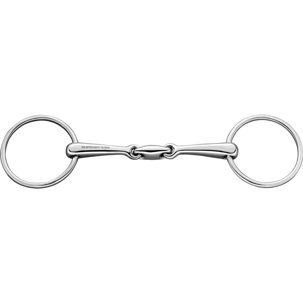 Herman Sprenger Max Control bradoon 12mm m. 70mm Ringe