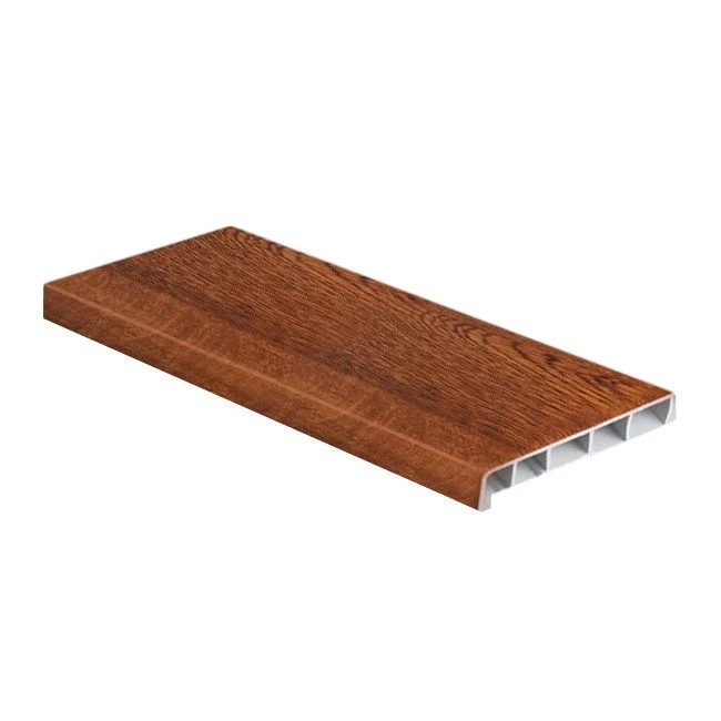 Indvendig PVC‑vindueskarm Form 25 x 126 cm i gylden eg