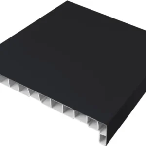 Indvendig PVC‑vindueskarm Geom 30 x 216 cm grafit