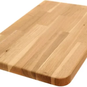 Indvendig vindueskarm 2,7 x 30 x 92 cm i olieret eg
