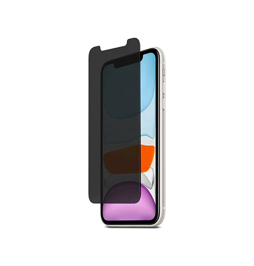 iPhone XS Max - Dazzle Color™ Privacy Beskyttelsesglas Locking Mechanism