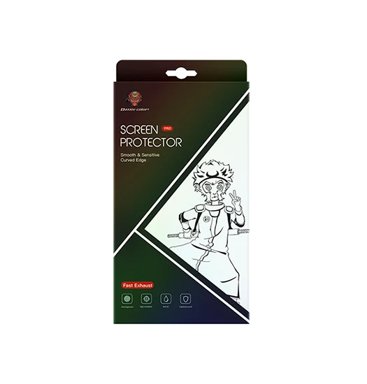 iPhone XS Max - Dazzle Color™ Privacy Beskyttelsesglas Locking Mechanism