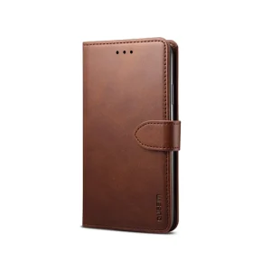 iPhone XS Max - GUSSIM™ Læder Cover / Etui M. Kortholder - Brun