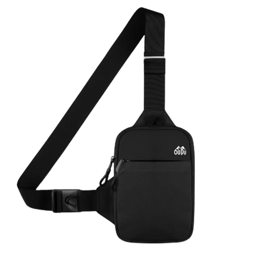 iPhone 15 Pro Max - CarrySmart™ Crossbody Skuldertaske til Mobil - Onyx