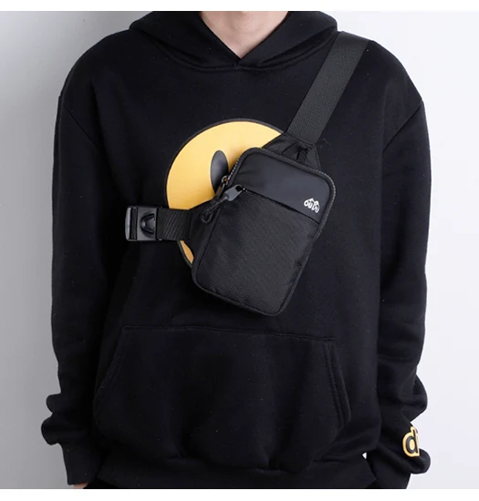 iPhone 11 Pro Max - CarrySmart™ Crossbody Skuldertaske til Mobil - Ebony
