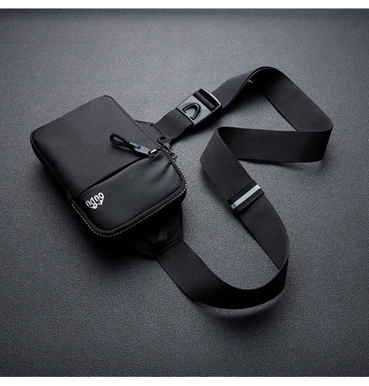 iPhone 16 Pro Max - CarrySmart™ Crossbody Skuldertaske til Mobil - Midnight