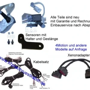 Komplet automatisk niveau reg. til Xenon efter 08/02
