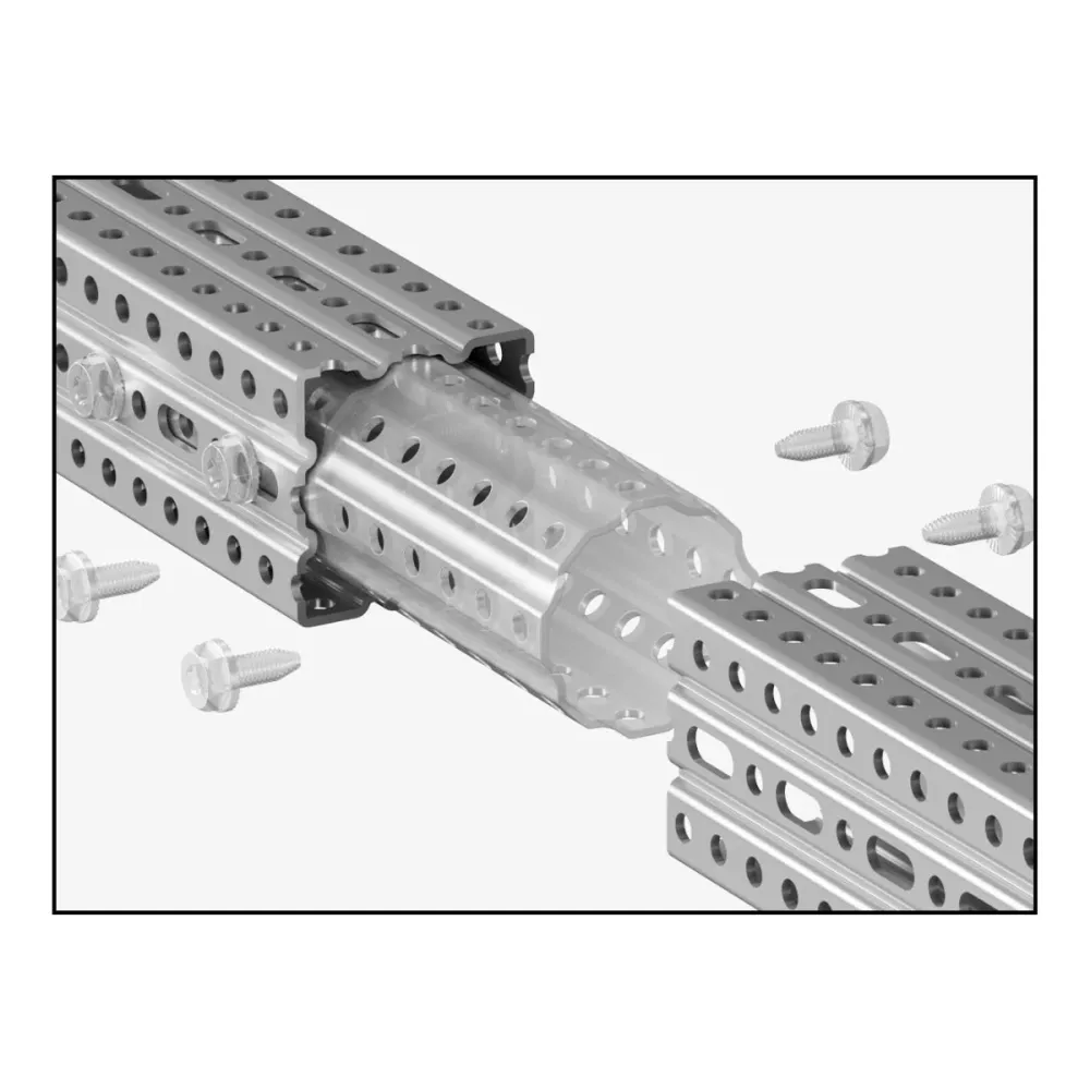 OGCKE - CERTA KE Industrial montageskinne, 82x82 mm | BESTILLINGSVARE