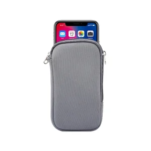 OnePlus 10 Pro - Simple Synthetic Sleeve Etui M. Lynlås - Grå