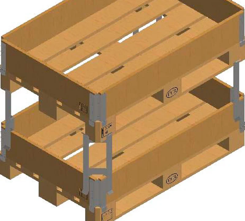 Stabelfaste palleben til pallerammer | Aerodynamic |