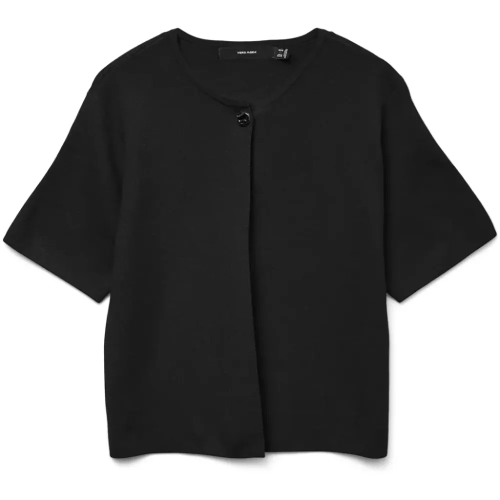 VERO MODA DAME CARDIGAN VMGOLD - Black S