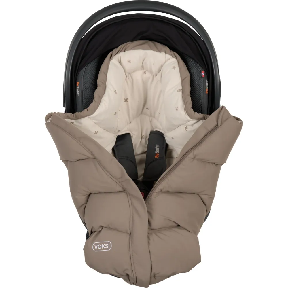 Voksi® Move Kørepose Mørk valnød Clover