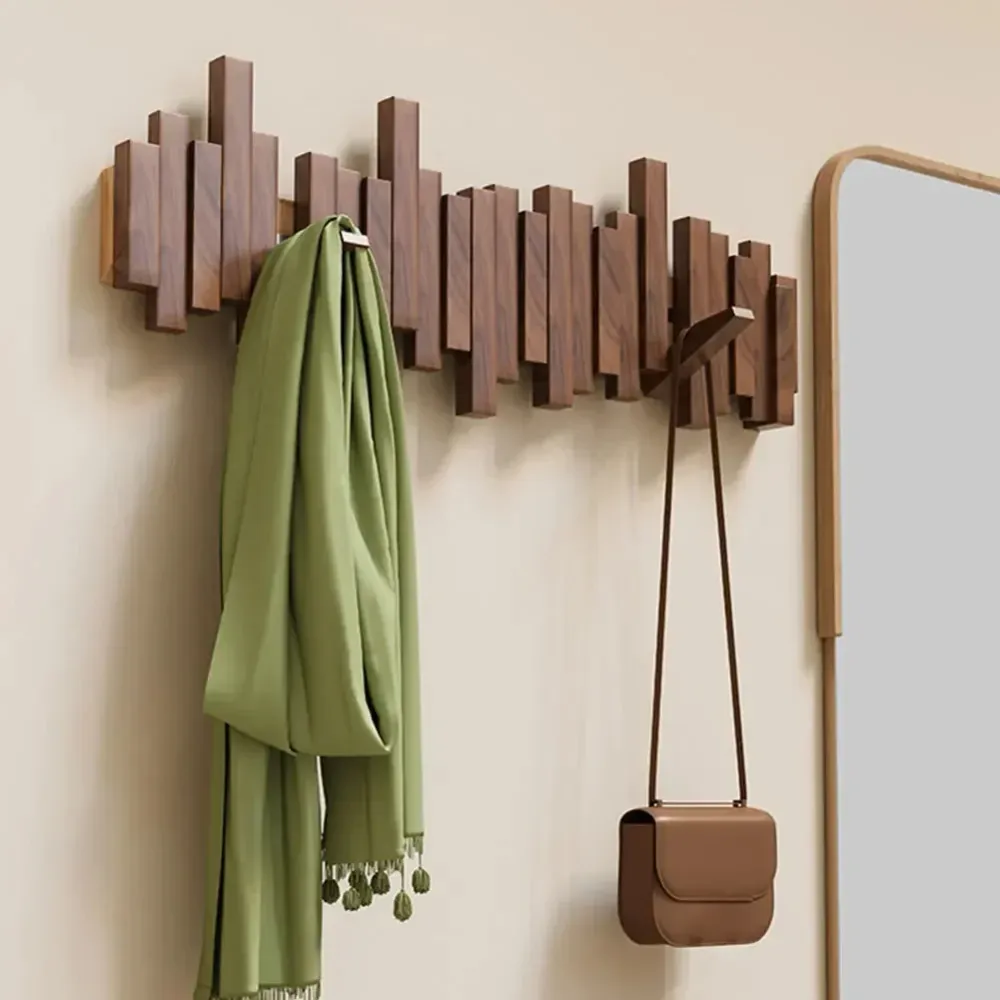 GlideHold® CoatRack - Vægmonteret Organisator Frakke Rack Locking Mechanism