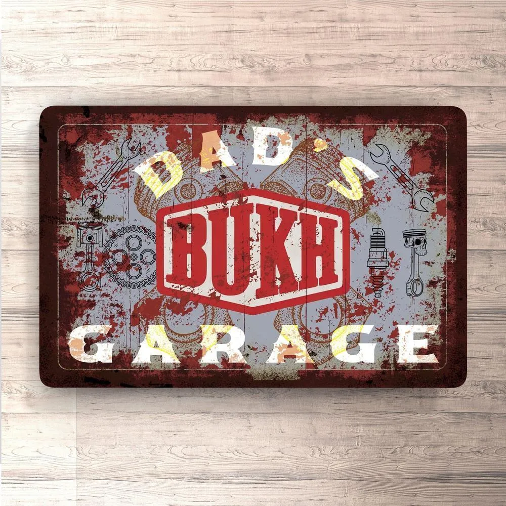 Bukh Dads Garage Heritage Skilte, Musemåtte, Dørmåtte