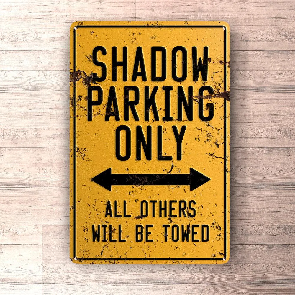 Honda Shadow Parking Only Skilte, Musemåtte, Dørmåtte 2 Decals