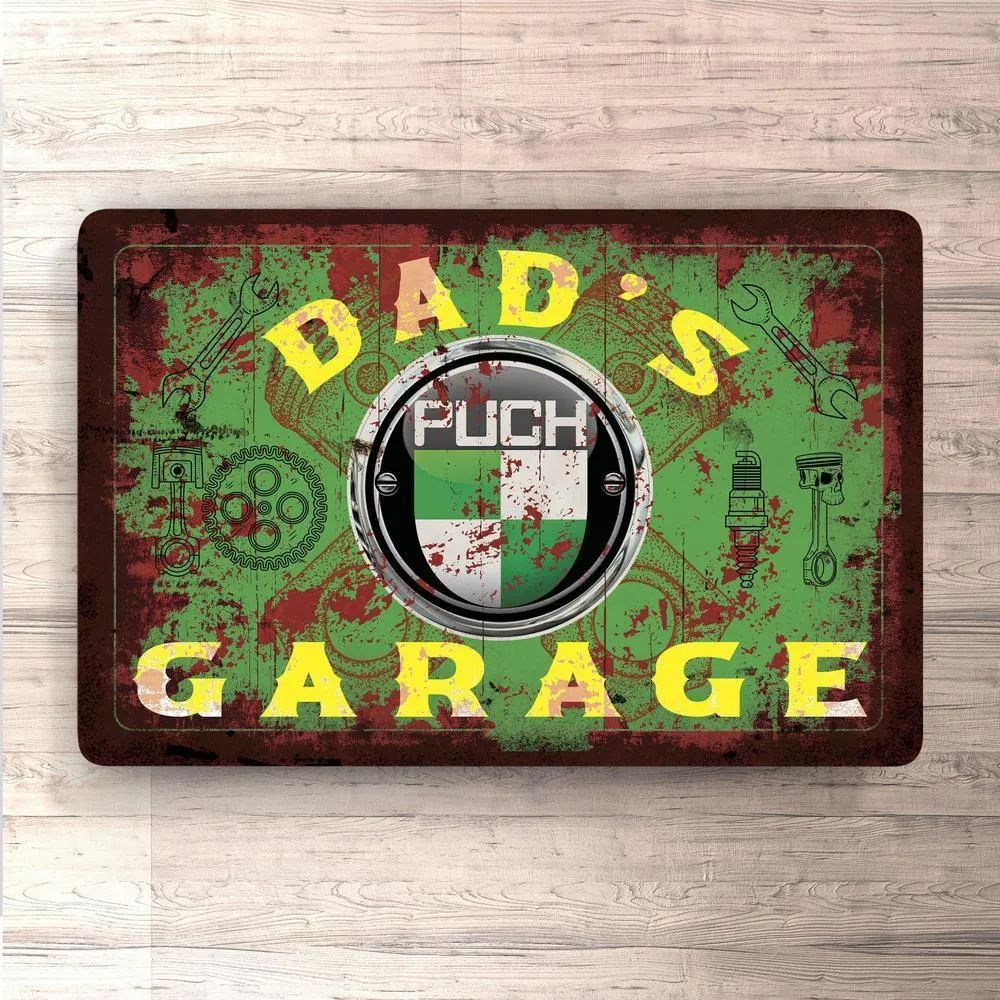 Puch Dads Garage Classic Skilte, Musemåtte, Dørmåtte Political Campaigns