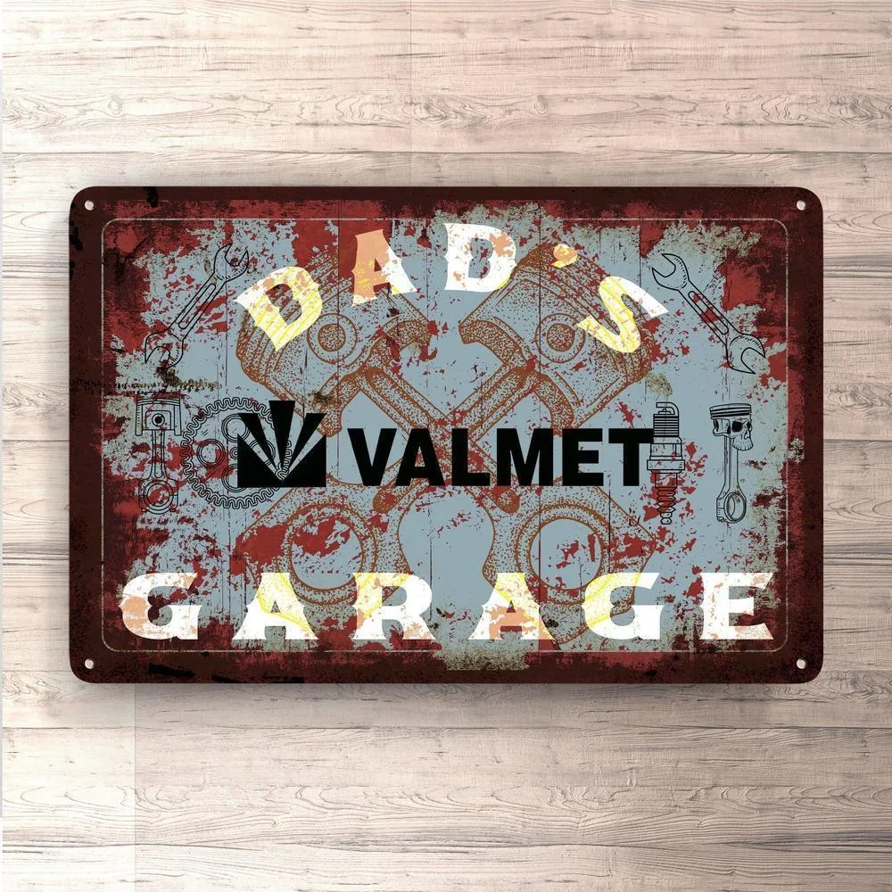 Valmet Dads Garage Timeless Skilte, Musemåtte, Dørmåtte
