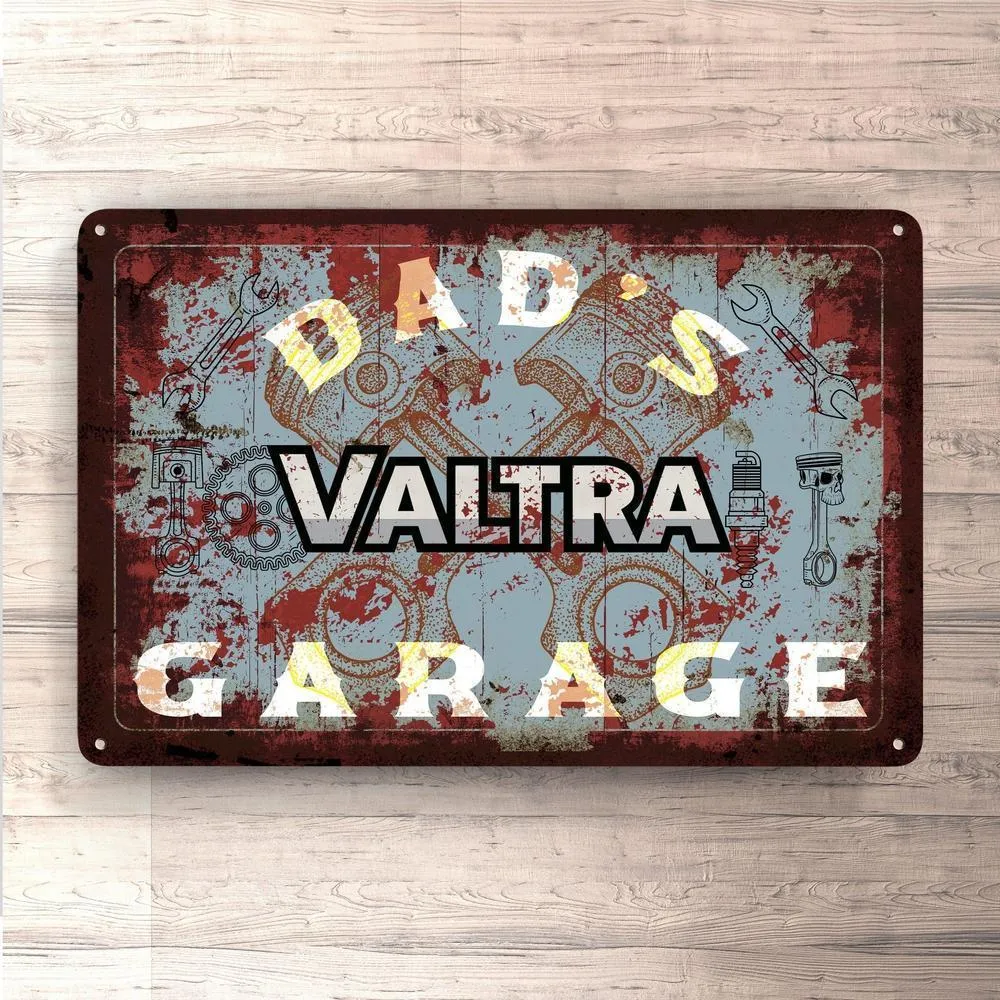 Valtra Dads Garage Classic Skilte, Musemåtte, Dørmåtte