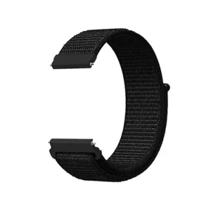 22mm - L'Empiri™ Nylon Velcro Rem - Charcoal