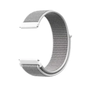 22mm - L'Empiri™ Polyamid Velcro Rem - Sølv